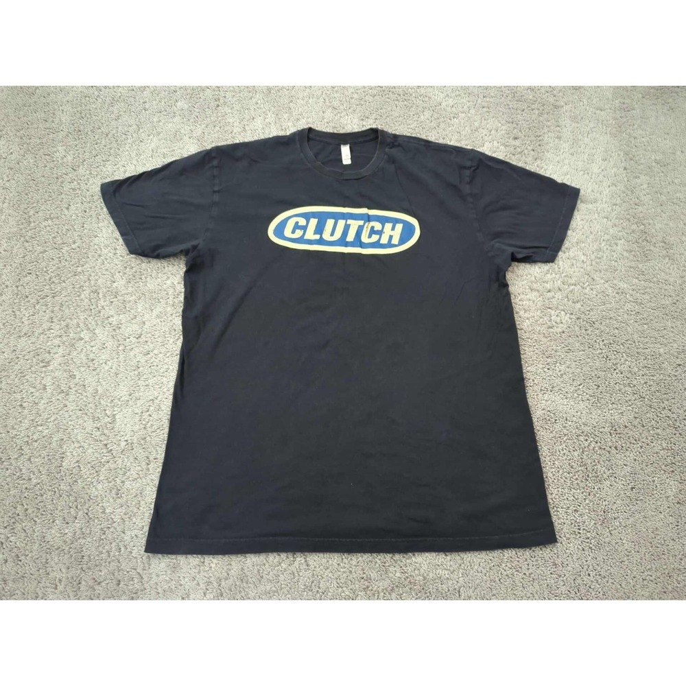 Clutch T Shirt Men L Book of Bad Decisions Tour 2018 Next Level Apparel Band Tee